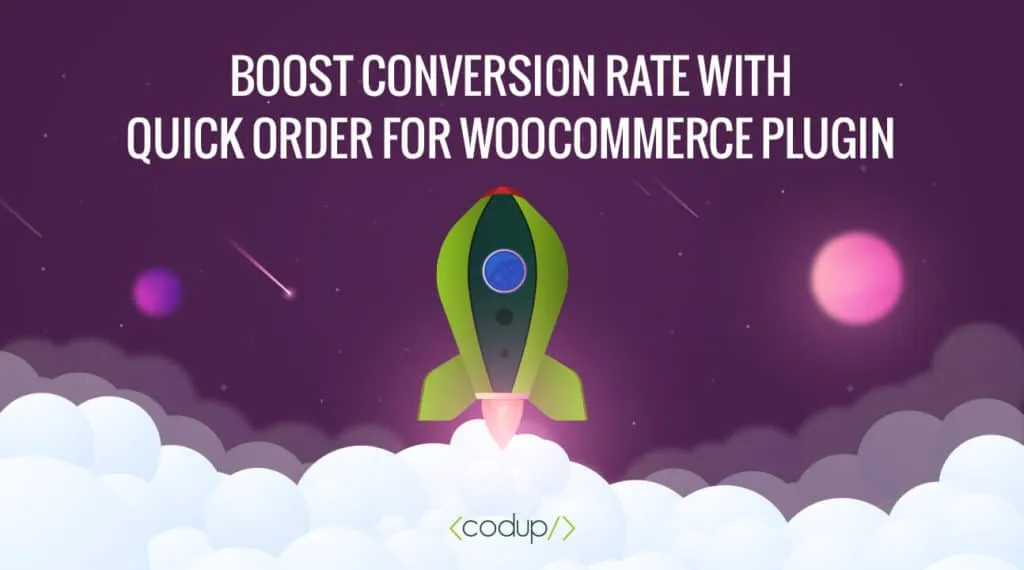 Quick Order WooCommerce plugin UI