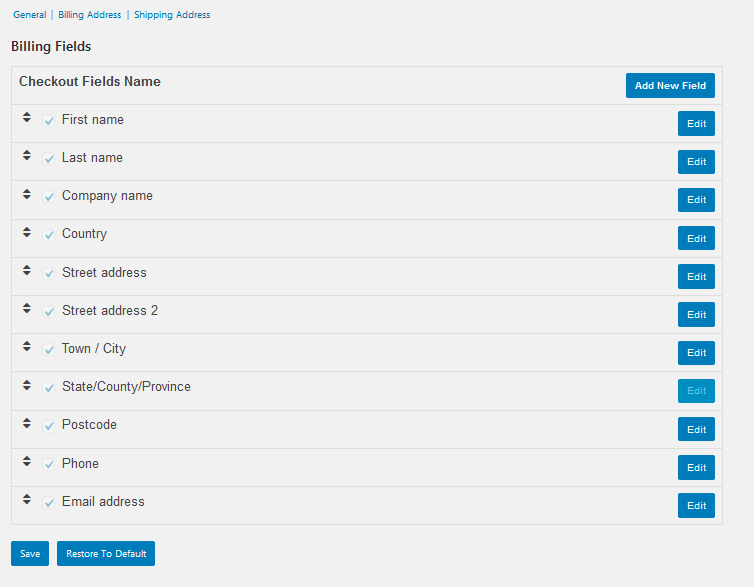 Billing Address