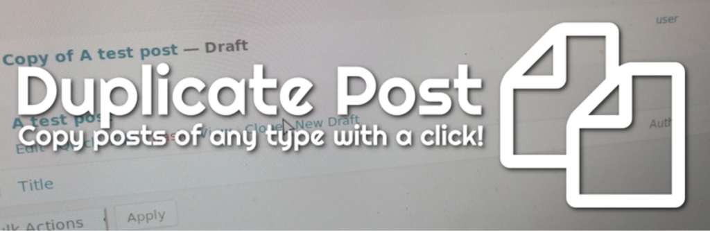 Duplicate Post Plugin