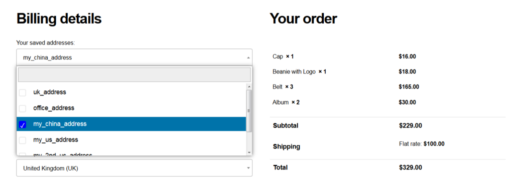 Multiple Addresses, One Storage 