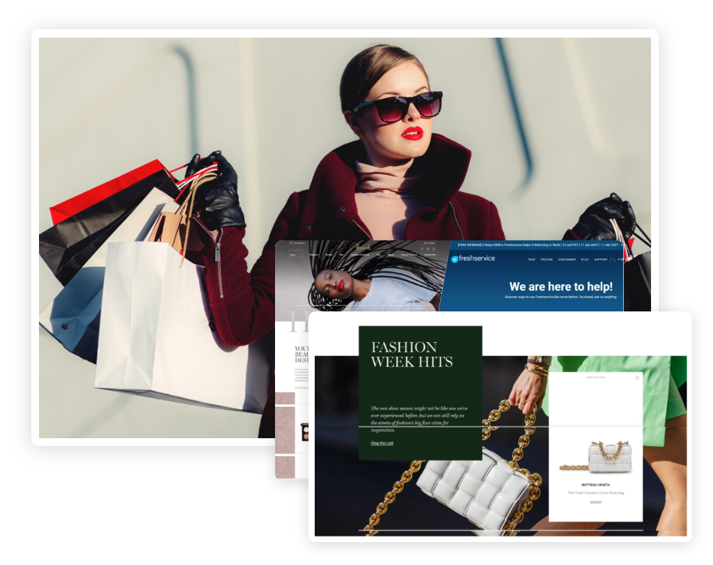 Harrods eCommerce performance page by Codup