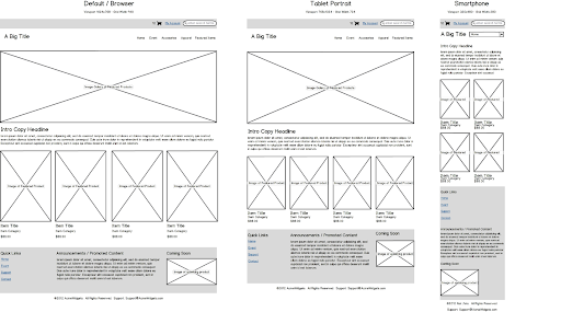 wireframe design