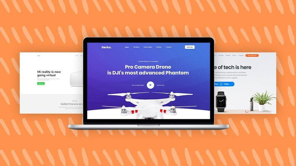 landing page example for eCommerce